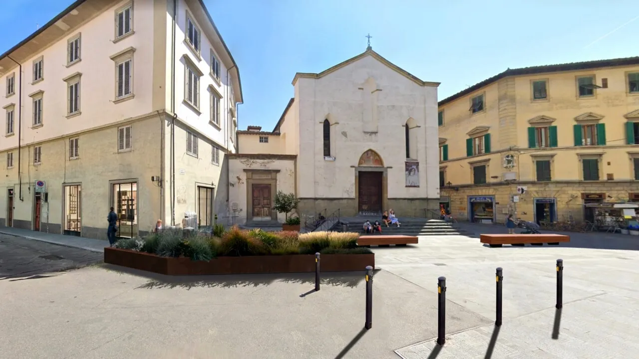 Piazza San'Antambrogio di Firenze