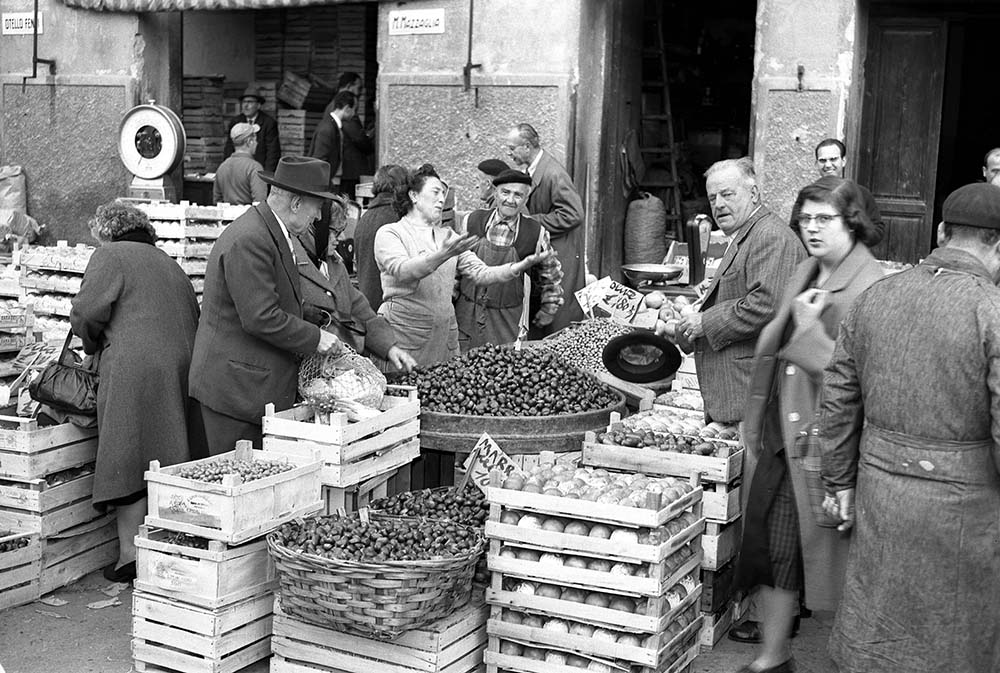 Mercato di Sant'Ambrogio di Firenze - Foto storica