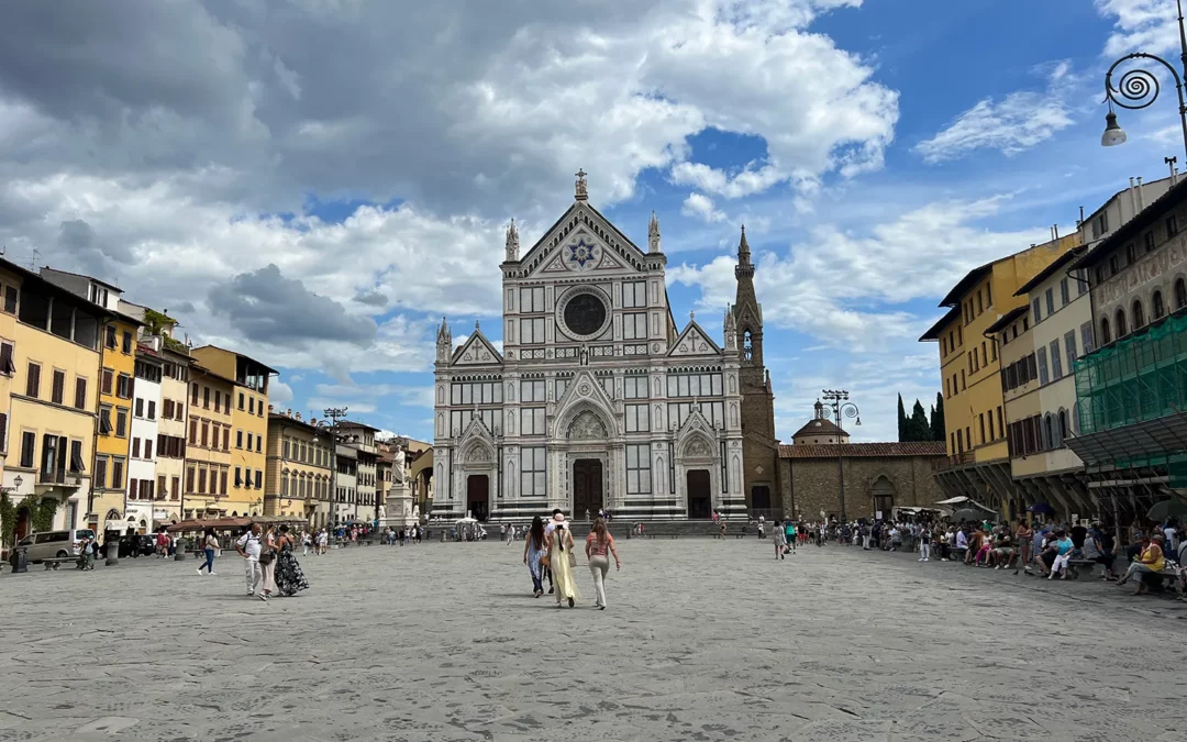 Piazza Santa Croce di Firenze - Tuscany - Centro Italia