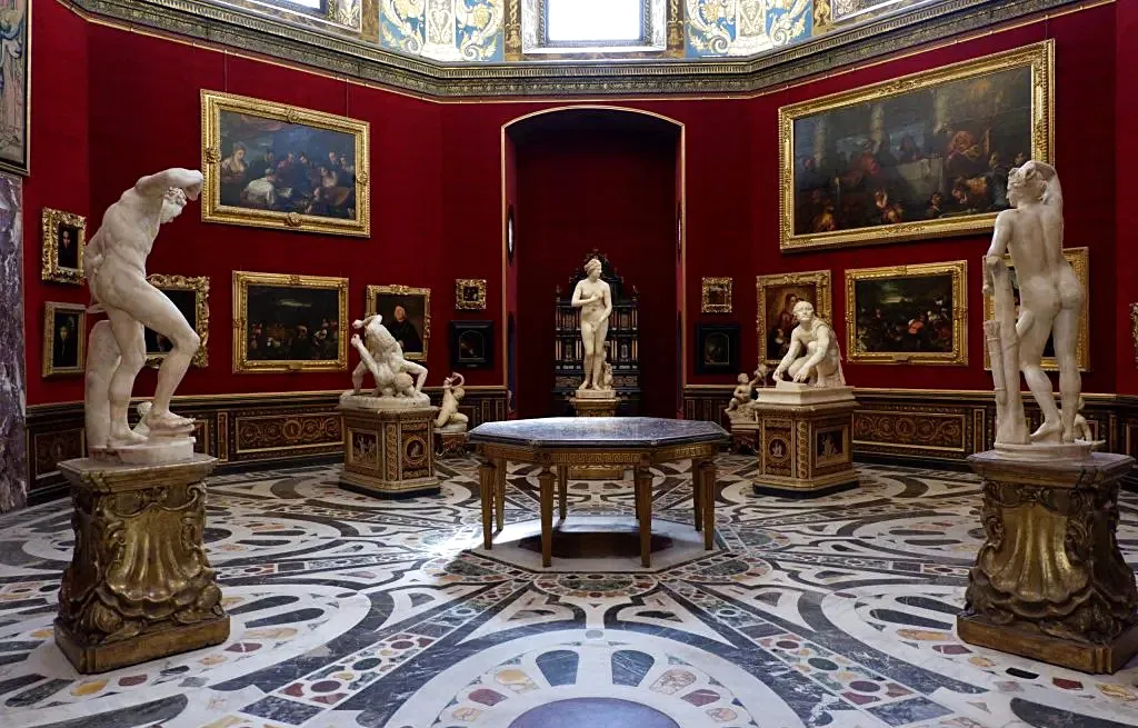 Varie opere della Galleria degli Uffizi