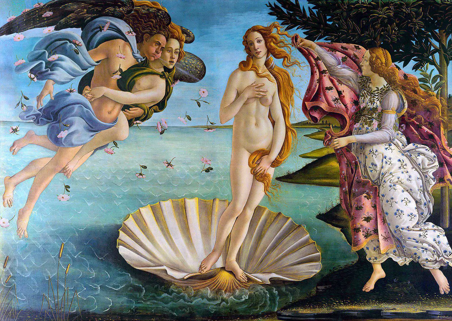 Uffizi Firenze - La nascita di Venere - Botticelli